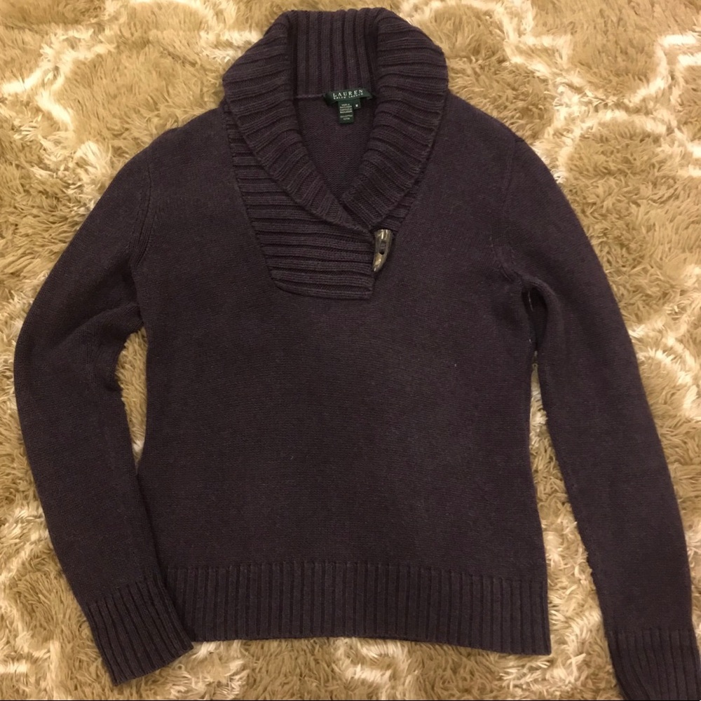 RALPH LAUREN TOGGLE SWEATER